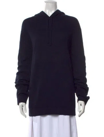 Pre-owned Naadam Cashmere Crew Neck Sweater In Blue
