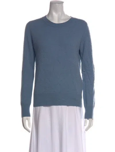 Pre-owned Naadam Cashmere Crew Neck Sweater In Blue