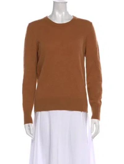 Pre-owned Naadam Cashmere Crew Neck Sweater In Brown