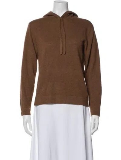 Pre-owned Naadam Cashmere Crew Neck Sweater In Brown