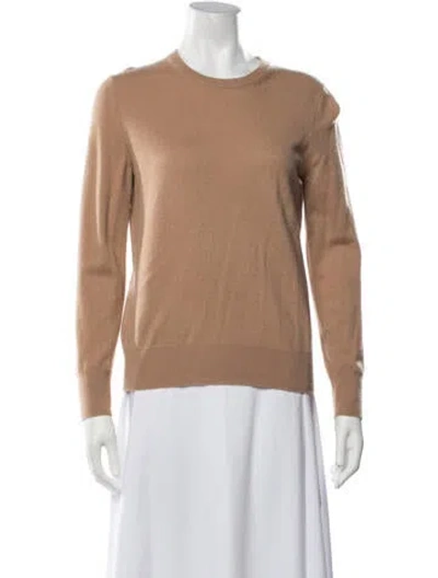 Pre-owned Naadam Cashmere Crew Neck Sweater In Brown