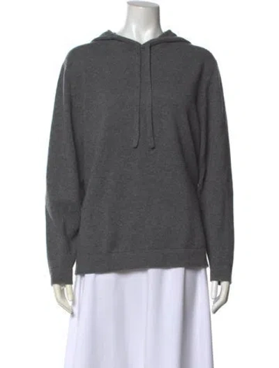 Pre-owned Naadam Cashmere Crew Neck Sweater In Gray