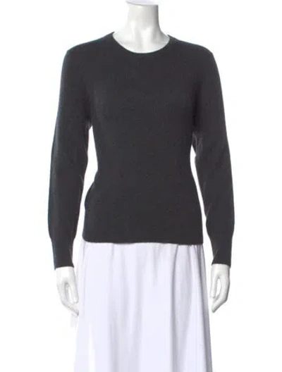 Pre-owned Naadam Cashmere Crew Neck Sweater In Gray