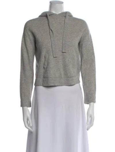 Pre-owned Naadam Cashmere Crew Neck Sweater In Gray
