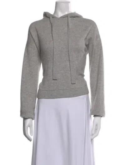 Pre-owned Naadam Cashmere Crew Neck Sweater In Gray