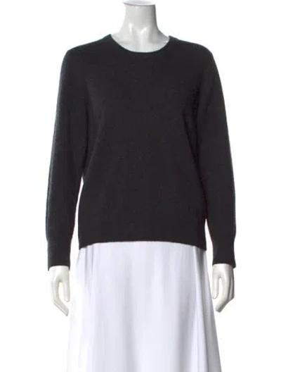 Pre-owned Naadam Cashmere Crew Neck Sweater In Gray