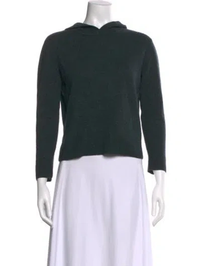 Pre-owned Naadam Cashmere Crew Neck Sweater In Green