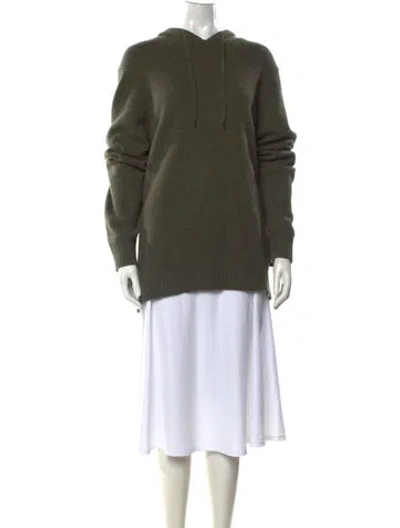 Pre-owned Naadam Cashmere Crew Neck Sweater In Green