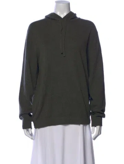 Pre-owned Naadam Cashmere Crew Neck Sweater In Green
