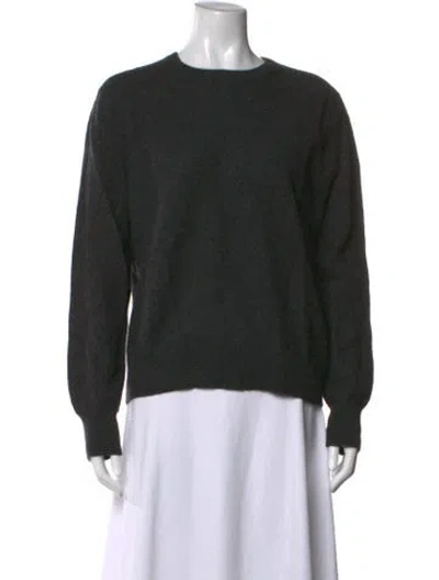 Pre-owned Naadam Cashmere Crew Neck Sweater In Grey