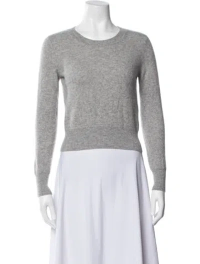 Pre-owned Naadam Cashmere Crew Neck Sweater In Grey