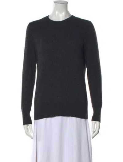 Pre-owned Naadam Cashmere Crew Neck Sweater In Grey
