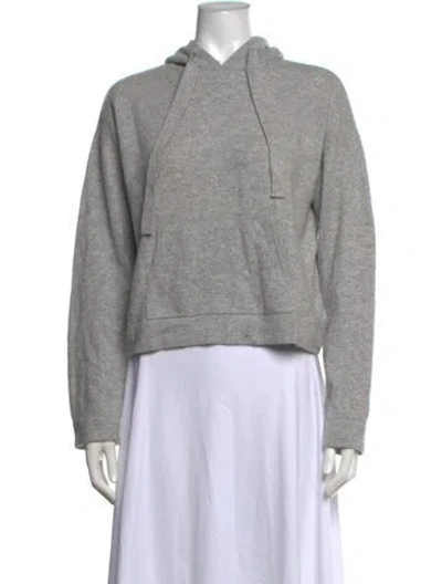 Pre-owned Naadam Cashmere Crew Neck Sweater In Grey