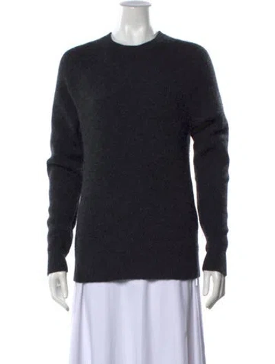 Pre-owned Naadam Cashmere Crew Neck Sweater In Grey