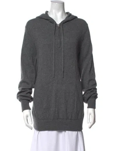 Pre-owned Naadam Cashmere Crew Neck Sweater In Grey