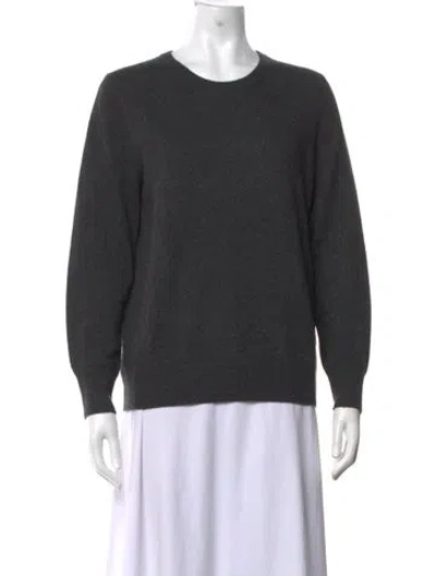 Pre-owned Naadam Cashmere Crew Neck Sweater In Grey