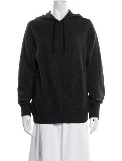 Pre-owned Naadam Cashmere Crew Neck Sweater In Grey
