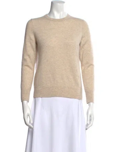 Pre-owned Naadam Cashmere Crew Neck Sweater In Neutral