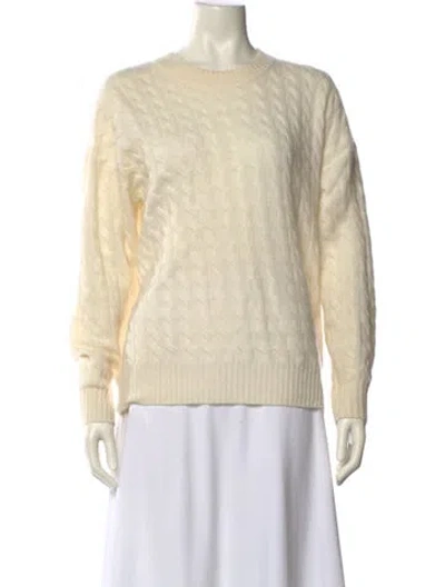 Pre-owned Naadam Cashmere Crew Neck Sweater In Neutral