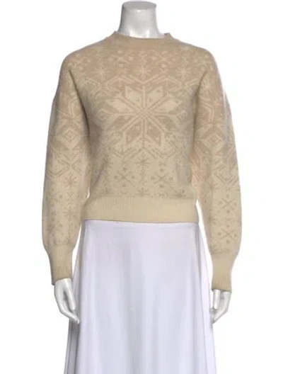 Pre-owned Naadam Cashmere Crew Neck Sweater In Neutral