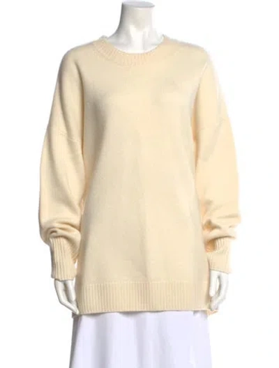 Pre-owned Naadam Cashmere Crew Neck Sweater In Neutral