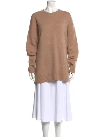 Pre-owned Naadam Cashmere Crew Neck Sweater In Neutral