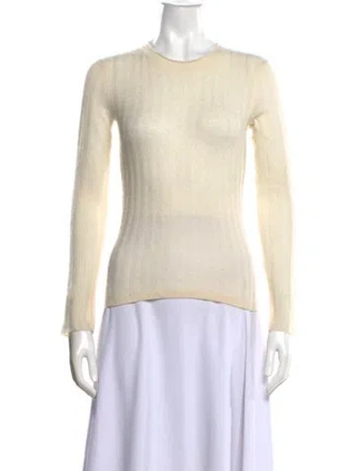 Pre-owned Naadam Cashmere Crew Neck Sweater In Neutral