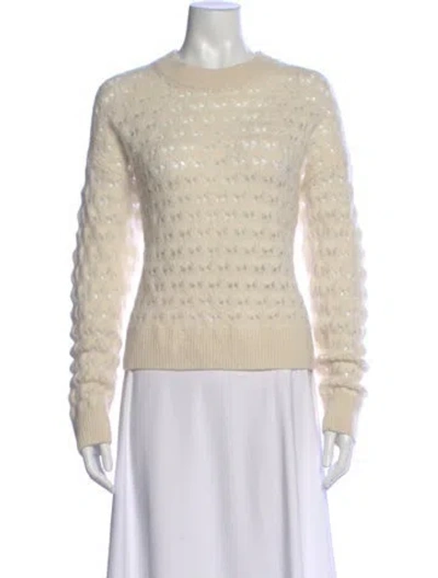 Pre-owned Naadam Cashmere Crew Neck Sweater In Neutral