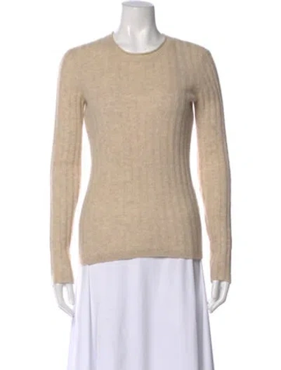 Pre-owned Naadam Cashmere Crew Neck Sweater In Neutral
