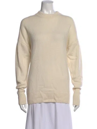 Pre-owned Naadam Cashmere Crew Neck Sweater In Neutral