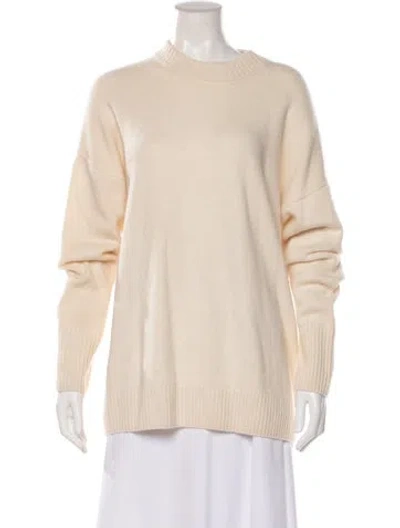 Pre-owned Naadam Cashmere Crew Neck Sweater In Neutral