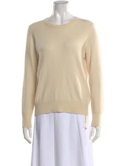 Pre-owned Naadam Cashmere Crew Neck Sweater In Neutral