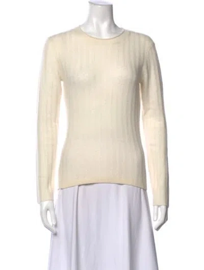 Pre-owned Naadam Cashmere Crew Neck Sweater In Neutral