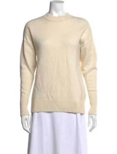 Pre-owned Naadam Cashmere Crew Neck Sweater In Neutral