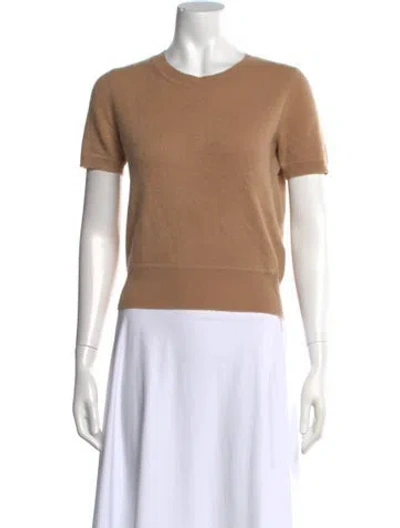 Pre-owned Naadam Cashmere Crew Neck Sweater In Neutral