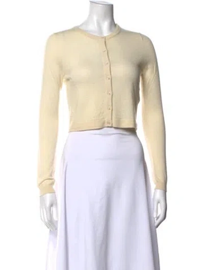Pre-owned Naadam Cashmere Crew Neck Sweater In Neutral