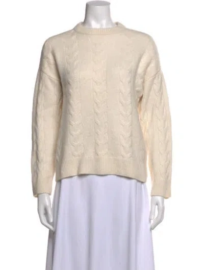 Pre-owned Naadam Cashmere Crew Neck Sweater In Neutrals