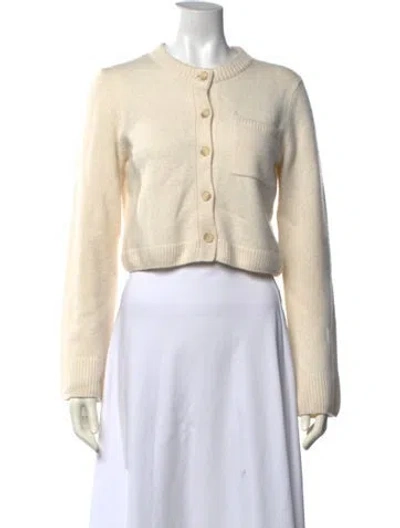 Pre-owned Naadam Cashmere Crew Neck Sweater In Neutrals