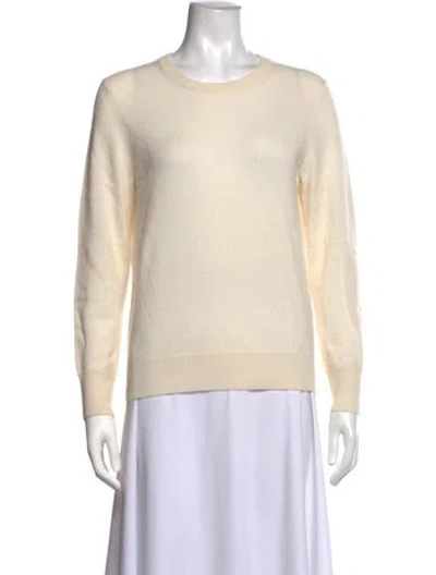 Pre-owned Naadam Cashmere Crew Neck Sweater In Neutrals