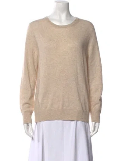 Pre-owned Naadam Cashmere Crew Neck Sweater In Neutrals