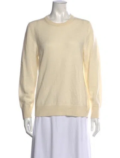 Pre-owned Naadam Cashmere Crew Neck Sweater In Neutrals