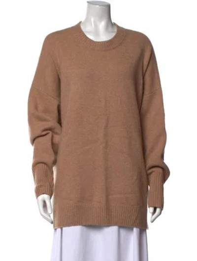 Pre-owned Naadam Cashmere Crew Neck Sweater In Neutrals
