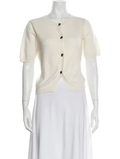 Pre-owned Naadam Cashmere Crew Neck Sweater In Neutrals