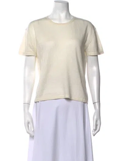 Pre-owned Naadam Cashmere Crew Neck Sweater In Neutrals