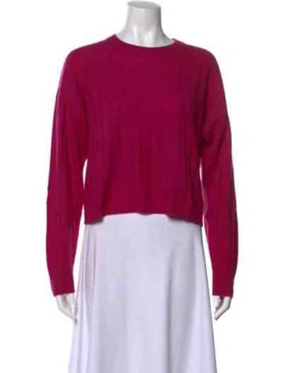 Pre-owned Naadam Cashmere Crew Neck Sweater In Pink