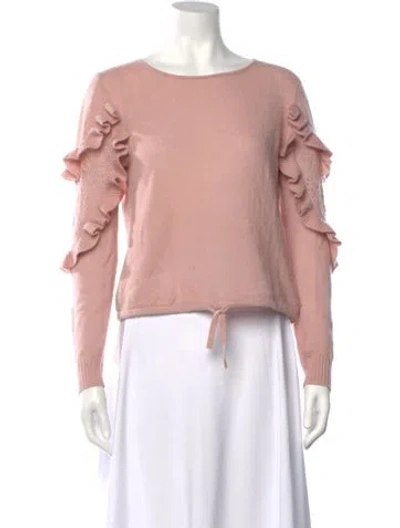 Pre-owned Naadam Cashmere Crew Neck Sweater In Pink