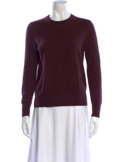 Pre-owned Naadam Cashmere Crew Neck Sweater In Purple