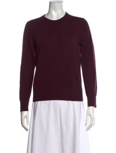 Pre-owned Naadam Cashmere Crew Neck Sweater In Purple
