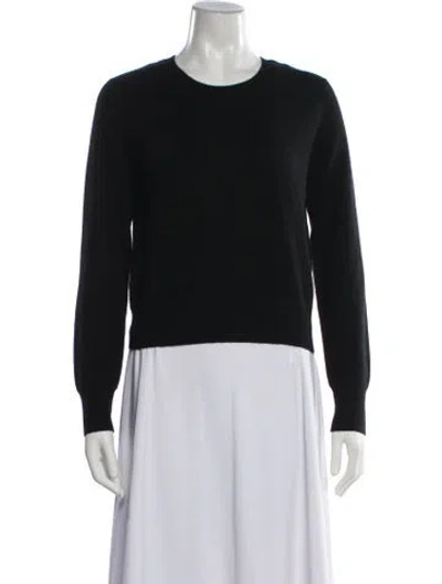 Pre-owned Naadam Cashmere Crew Neck Sweater W/ Tags In Black