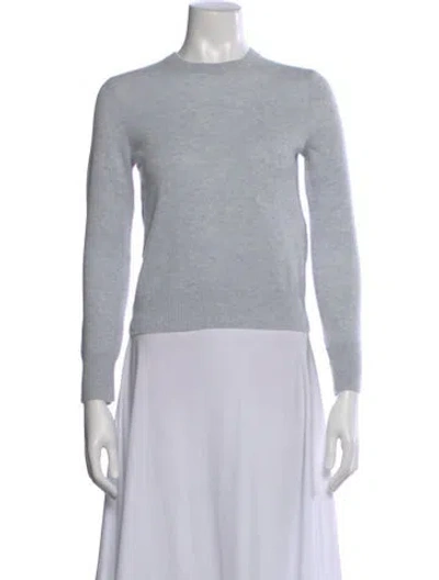 Pre-owned Naadam Cashmere Crew Neck Sweater W/ Tags In Blue